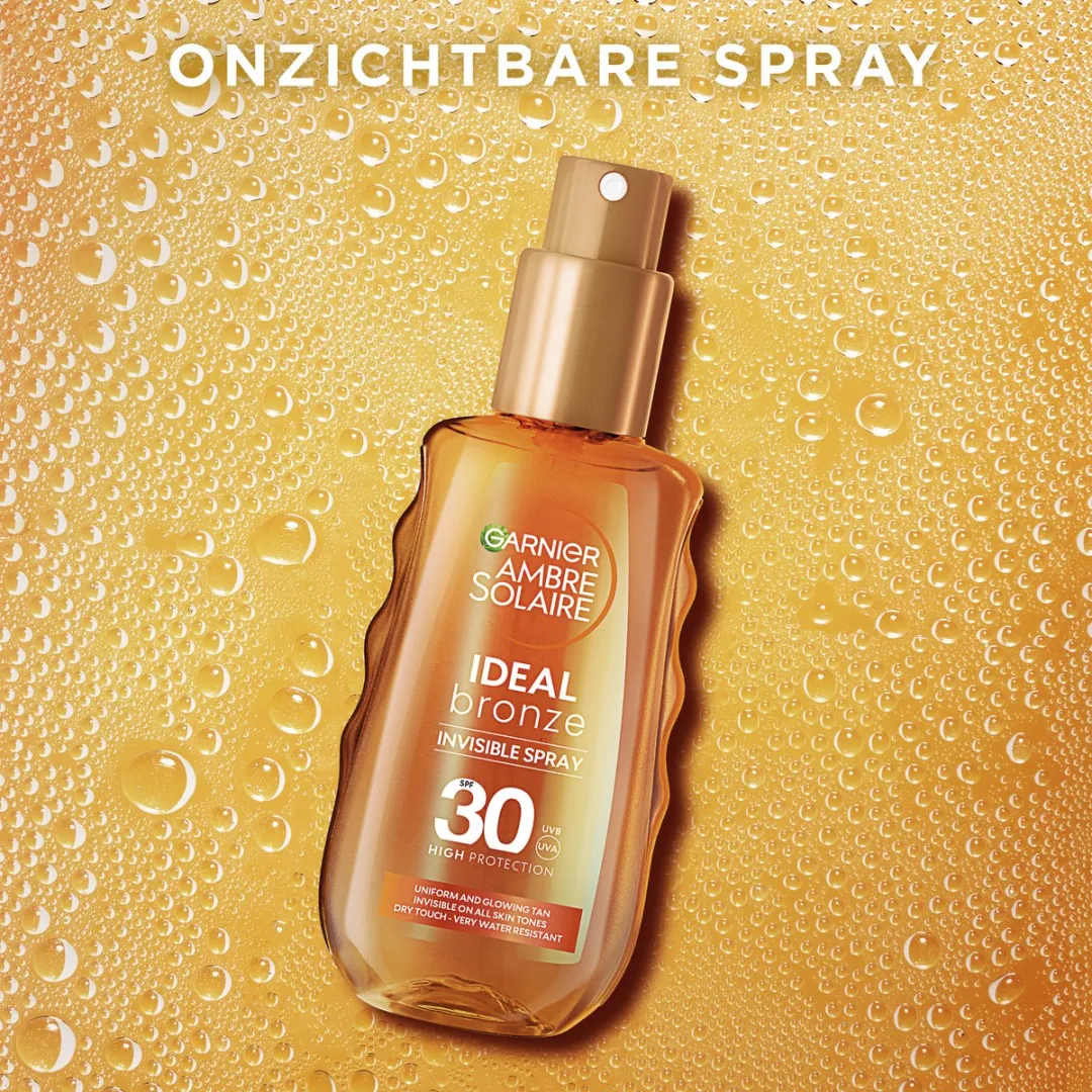 Garnier Ambre Solaire Ideal Bronze Invisible Spray SPF 30 - 150ml