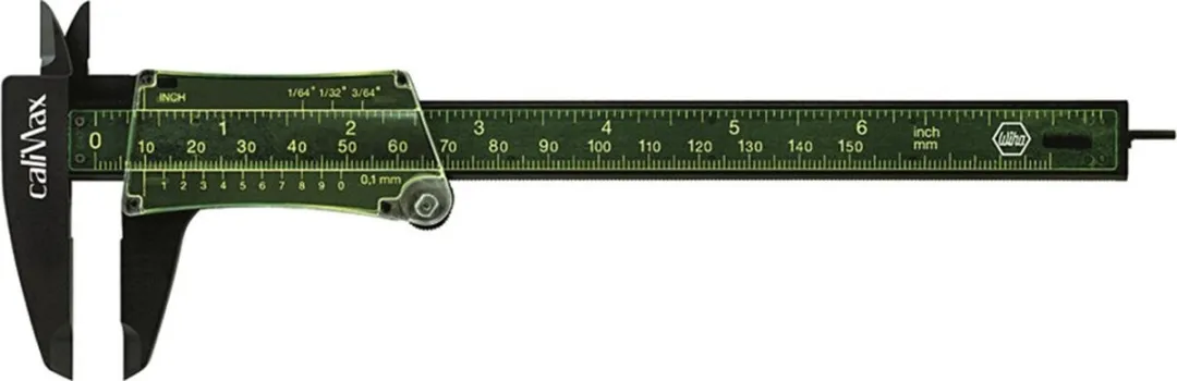 Wiha CaliMax Schuifmaat 27083 - 0,1mm - Kleurloos