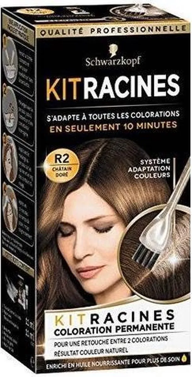 Schwarzkopf Uitgroeiset Haarverf Goudbruin R2