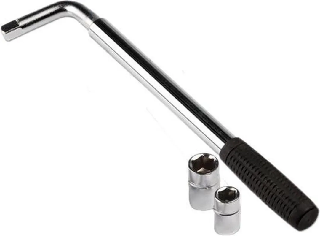 Dunlop Telescopische Wielsleutel 40-55cm - 17/19/21/23mm - Zilver - afbeelding 6 van 6
