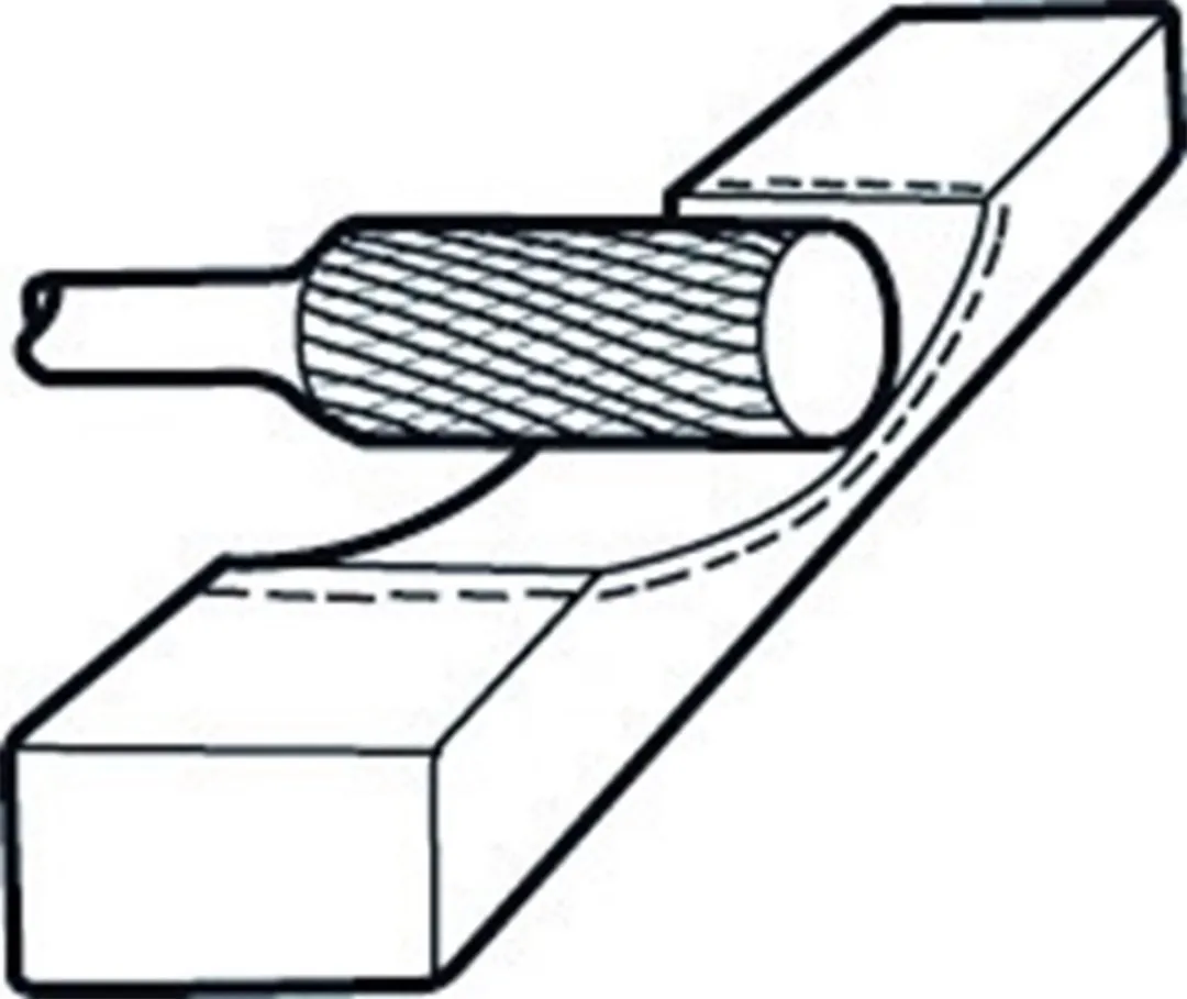 Bahco A1225M06 Stiftfrees 12x25mm HM - Cilindrisch vlak