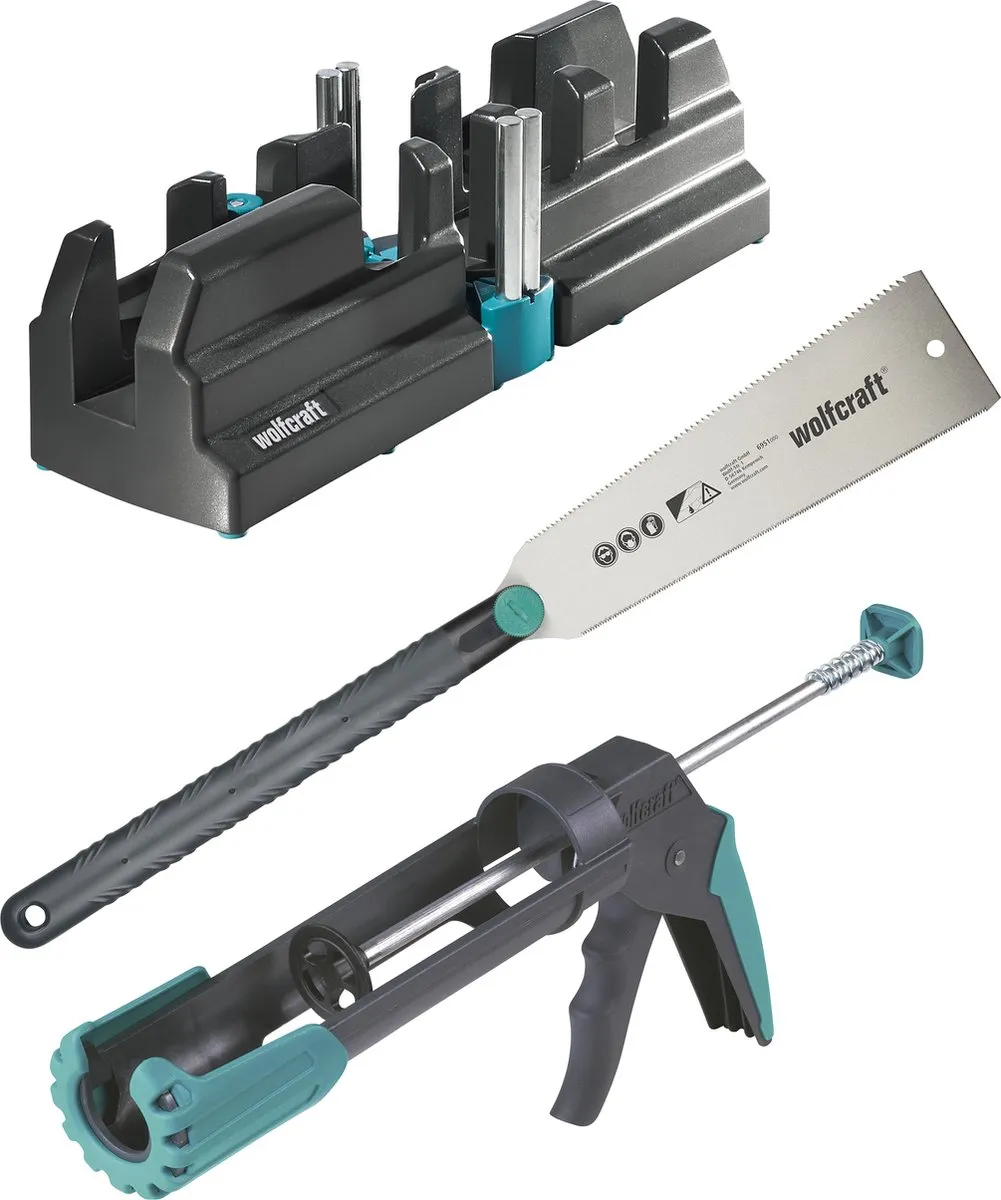 Wolfcraft Wandplintenset 6977000