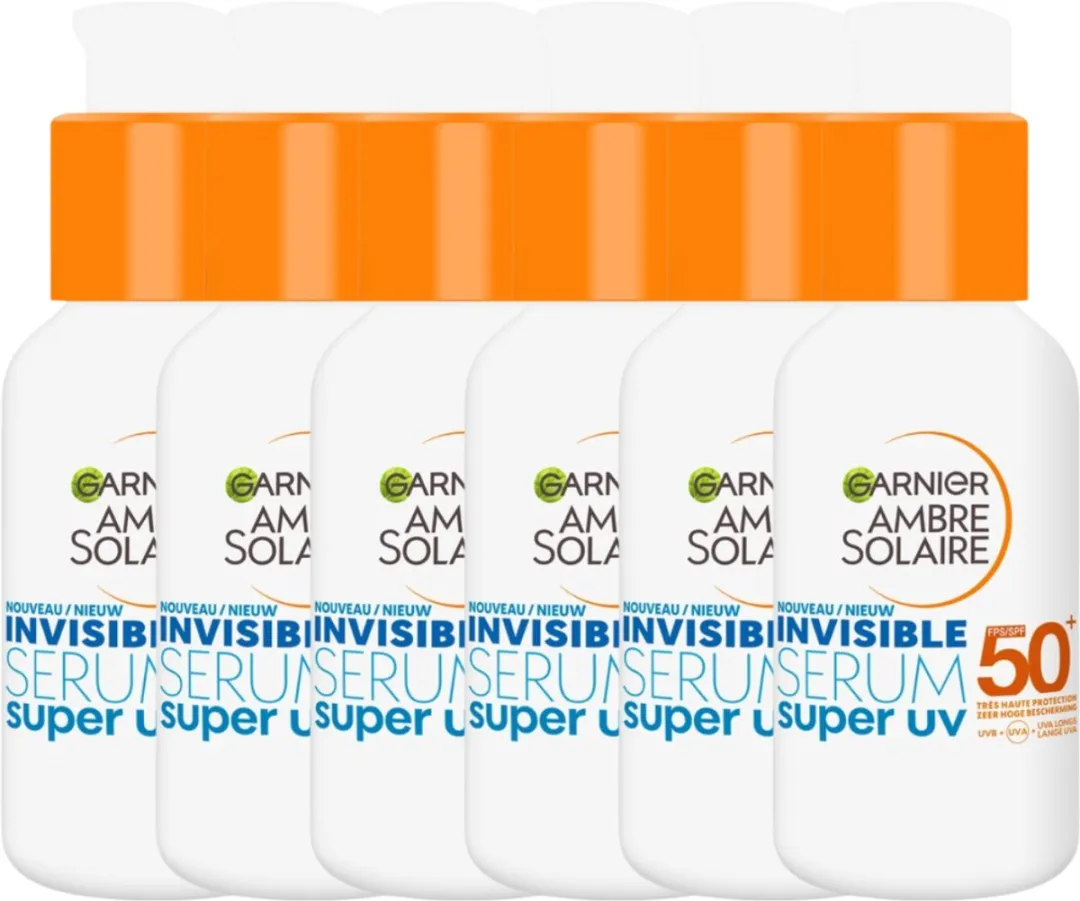 Garnier Ambre Solaire Invisible Super UV Serum SPF 50+ 6x30ml