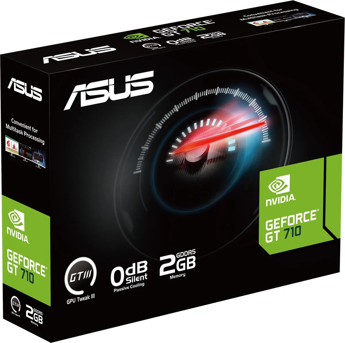ASUS NVIDIA GeForce GT 710 Videokaart 2GB GDDR5