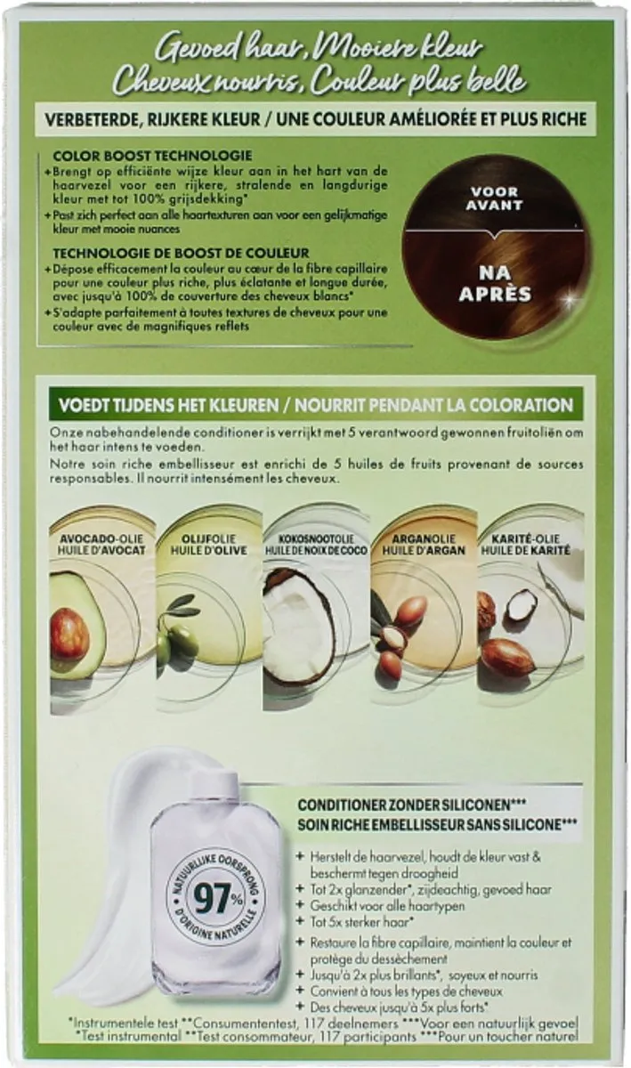 Garnier Nutrisse Ultra Crème 43 Goudbruin - 824ml