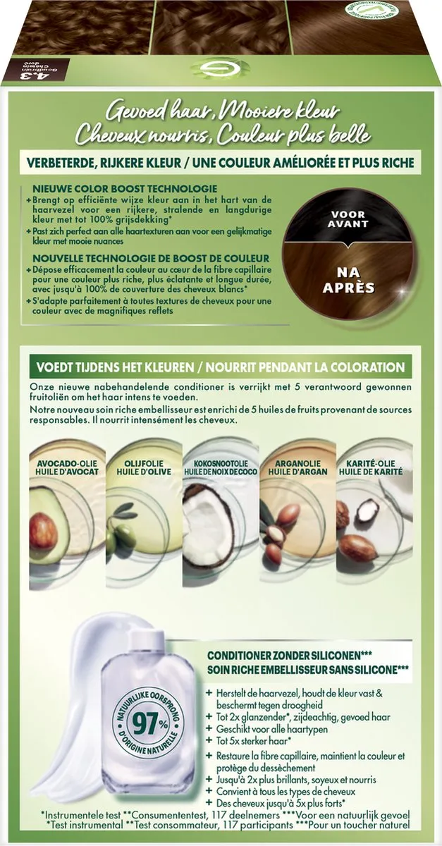 Garnier Nutrisse Ultra Crème 43 Goudbruin - 824ml