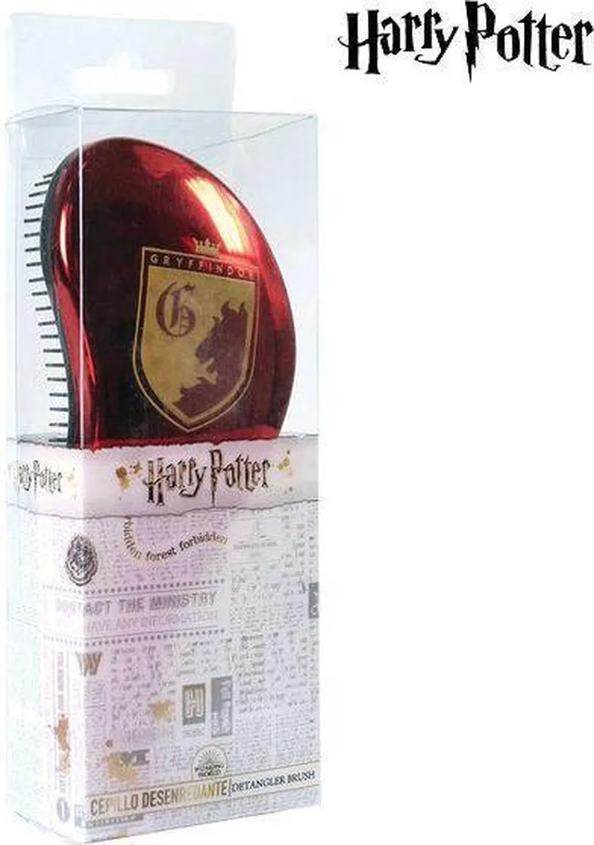 Harry Potter Gryffindor Ontwar Haarborstel - Rood