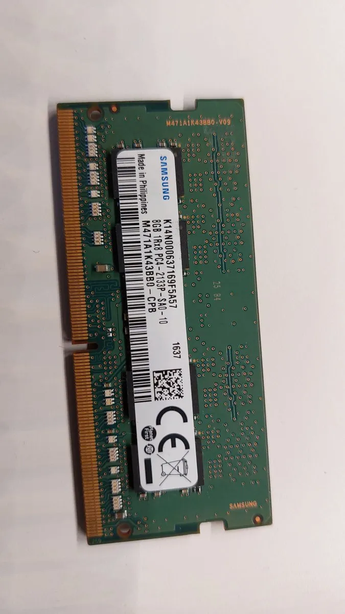 Samsung M471A1K43BB1-CPB DDR4 Laptopgeheugen 8GB 2133MHz