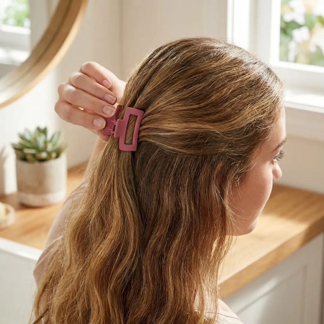 NuveX Haarclips Set 3 Stuks - Matte Kleuren