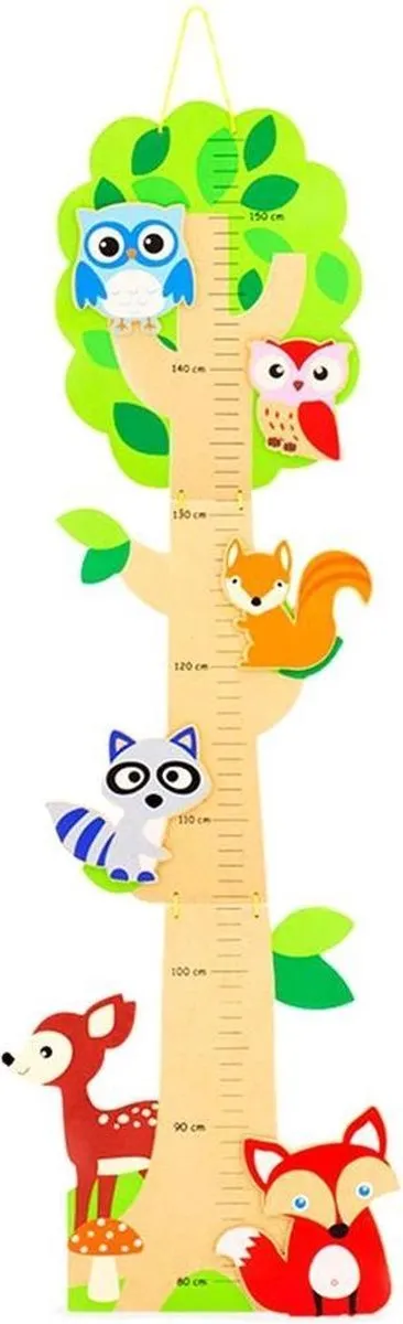 Simply for Kids Meetlat Groeimeter Het Bos - Multi