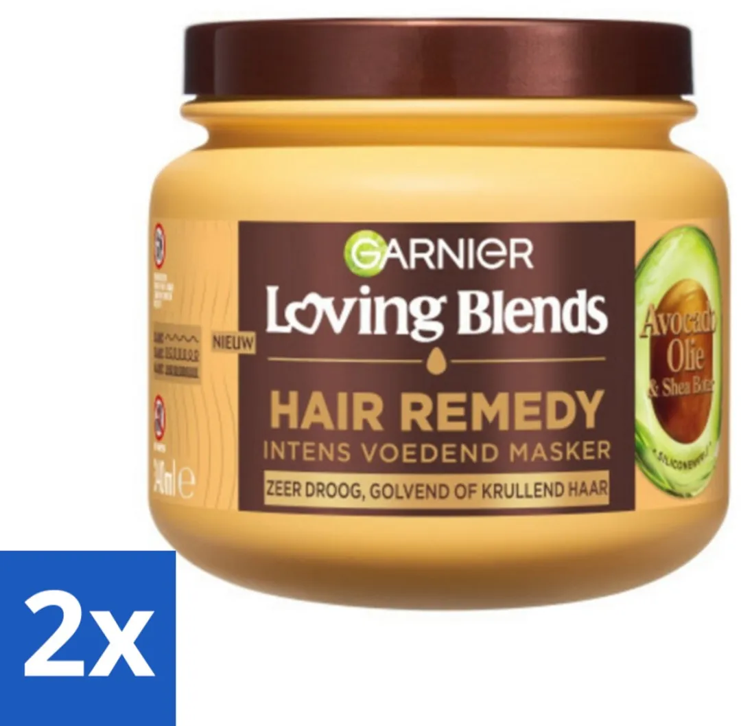 Garnier Loving Blends Haarmasker Avocado Olie & Shea Boter 680ml