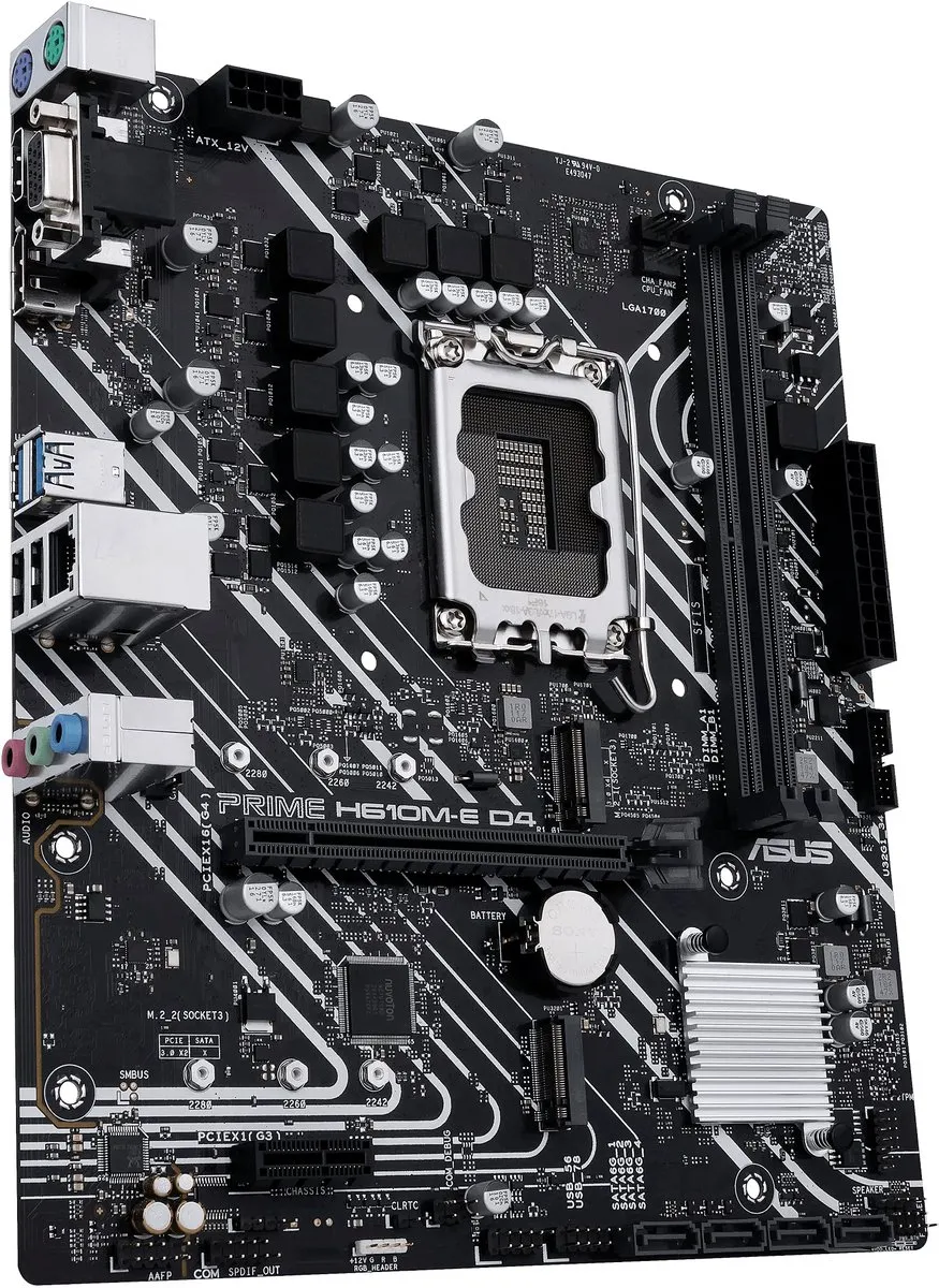 ASUS PRIME H610M-E D4-CSM Moederbord