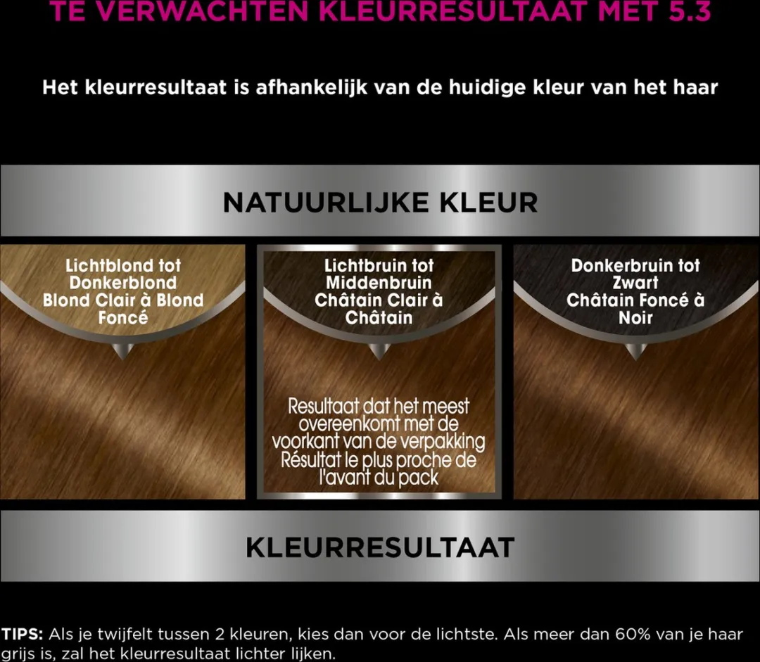 Garnier Olia Haarkleuring 5.3 Licht Goudbruin 986ml