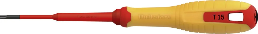 Hultafors VDE Torx TX15 Schroevendraaier 100mm - Geïsoleerd