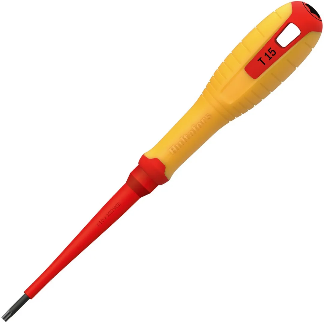 Hultafors VDE Torx TX15 Schroevendraaier 100mm - Geïsoleerd