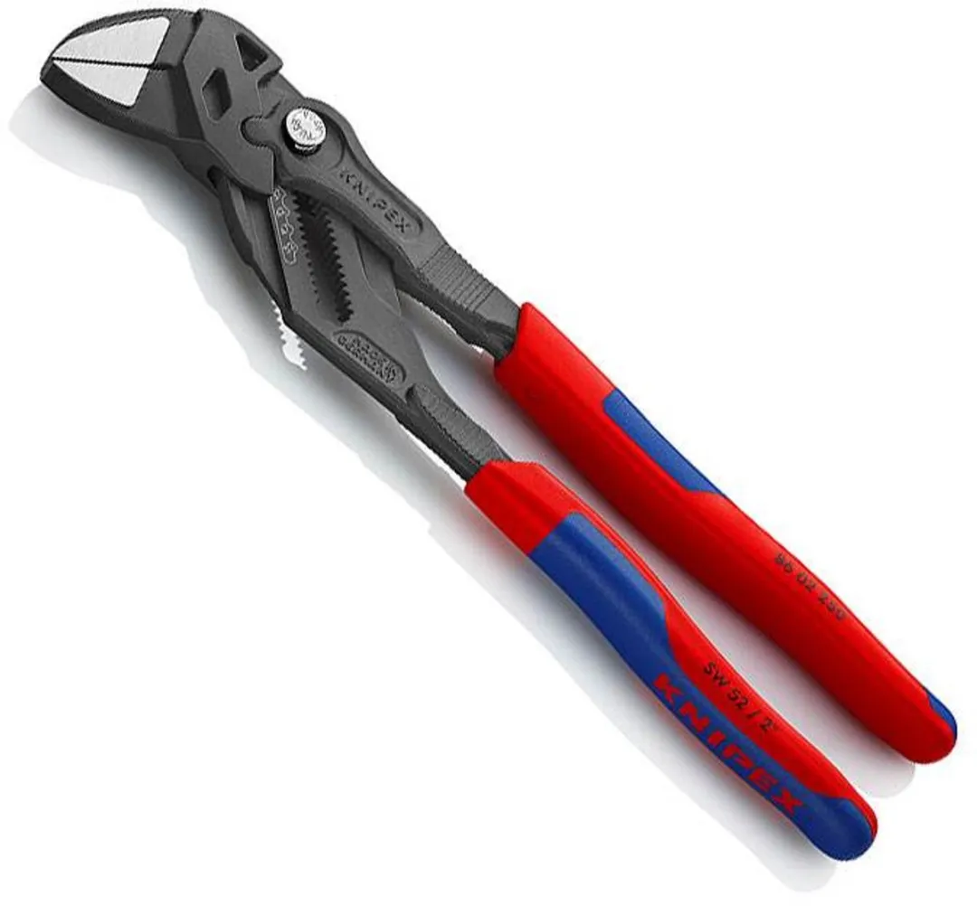 Knipex Grijs Geatramenteerde Sleuteltang 250mm - Zwart