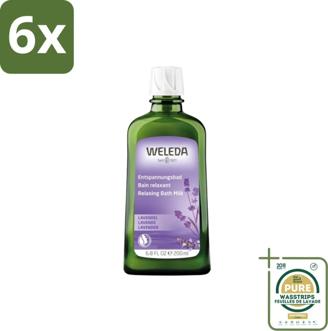 Weleda Ontspanningsbadmelk Lavendel 200ml