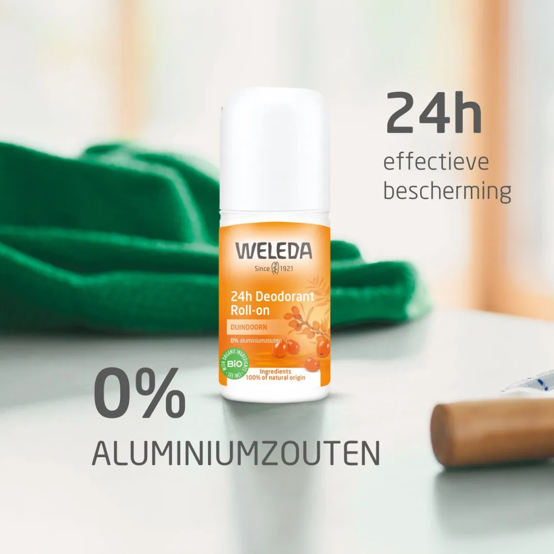 Weleda Duindoorn Roll-On Deodorant 50ml - Grapefruit/Mandarijn/Sandelhout