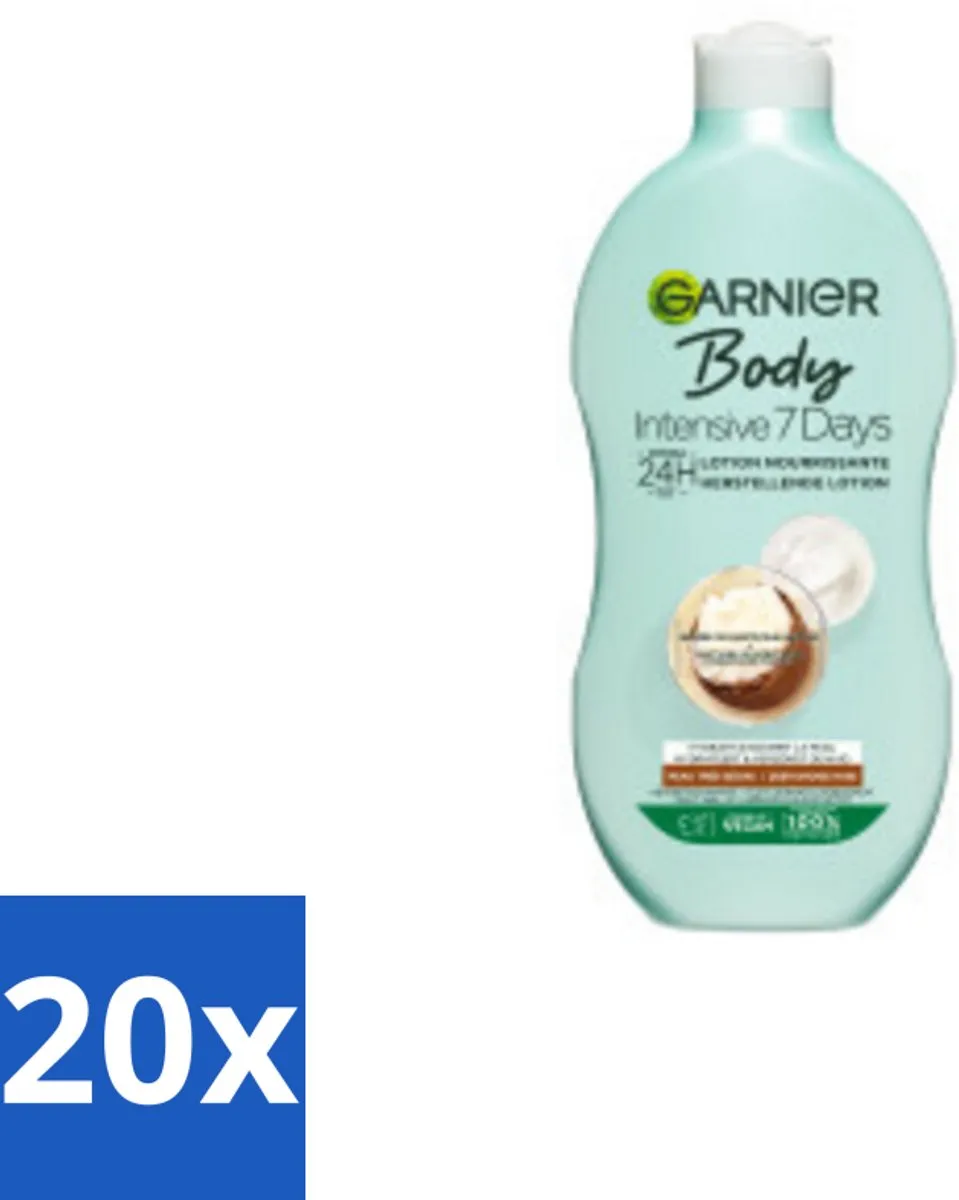 Garnier Intensive 7 Days Bodylotion 400ml - 20 Stuks