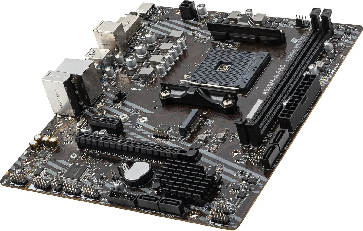 MSI A520M-A PRO Moederbord - AMD A520 AM4 Micro ATX