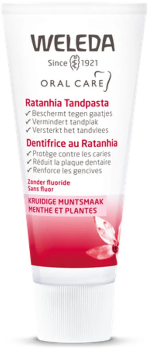 Weleda Ratanhia Tandpasta 75ml - 5 Stuks