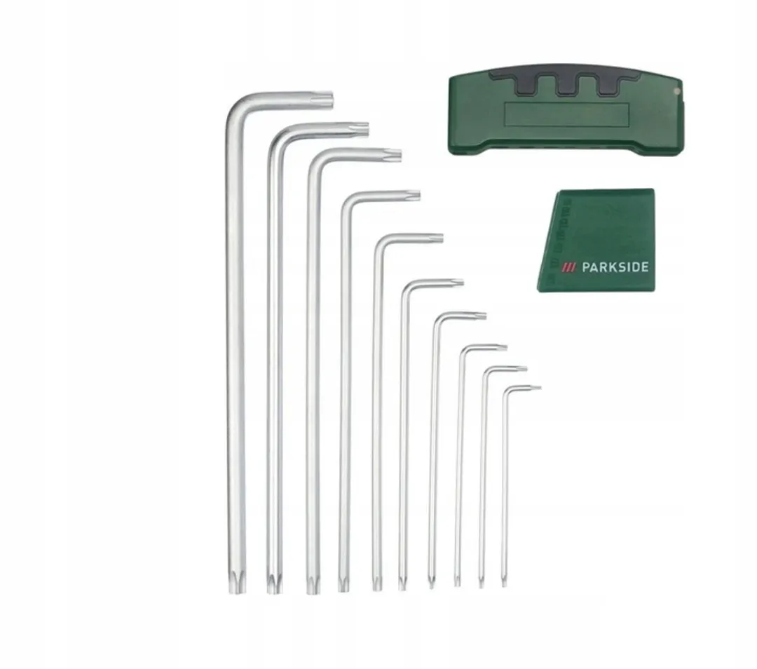 PARKSIDE Inbussleutelset 11-delig T-greep - Metrisch 1,5-10mm