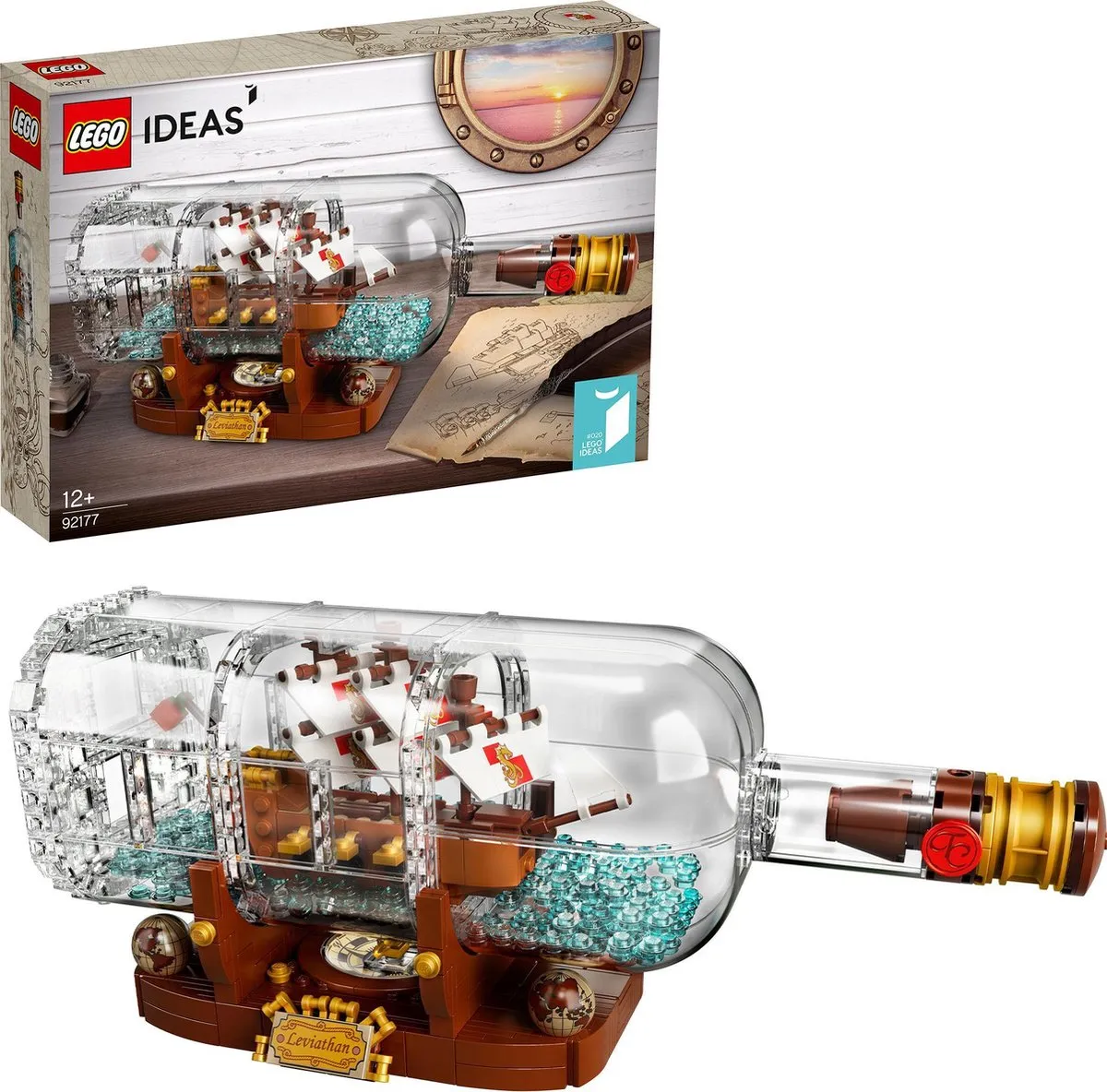LEGO Ideas Schip in een Fles 92177 - 953 Stukken