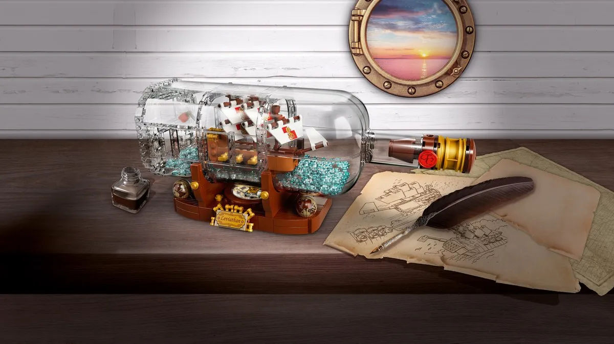 LEGO Ideas Schip in een Fles 92177 - 953 Stukken