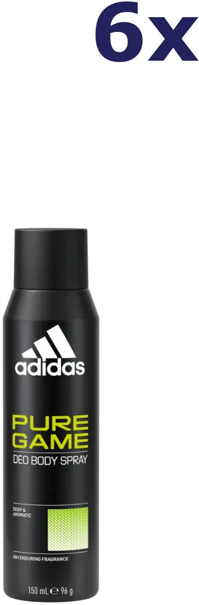 Adidas Deodorant Spray Pure Game 150ml