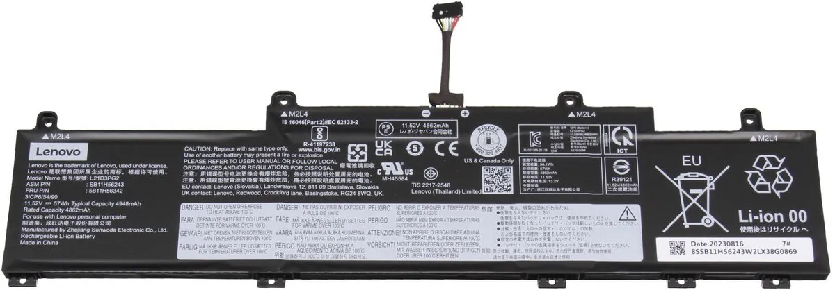 Lenovo 5B11M90006 Accu