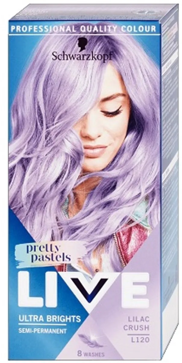 Schwarzkopf Live Ultra Brights L120 Lilac Crush Paars