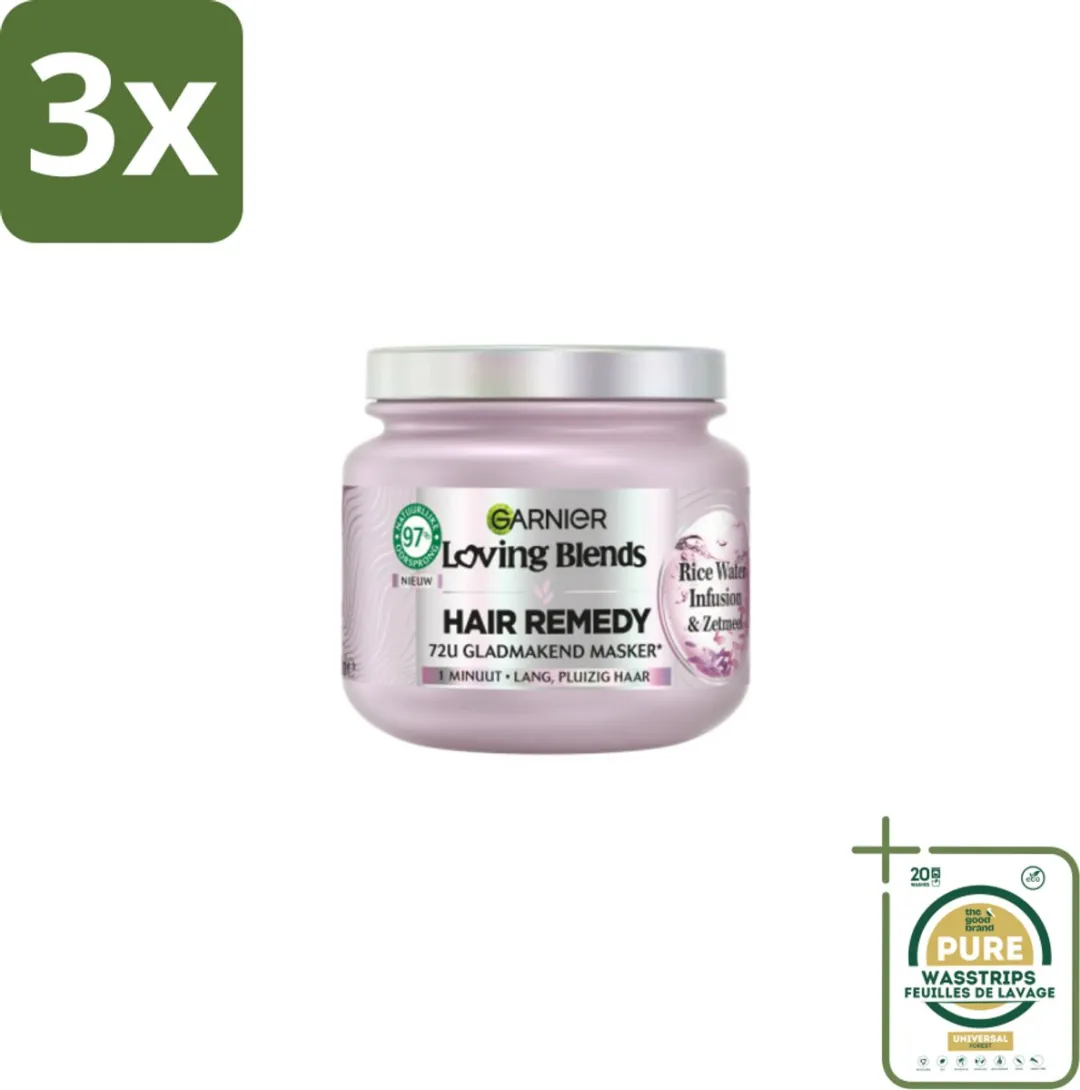 Garnier Loving Blends Haarmasker Rice Water Infusion 340ml