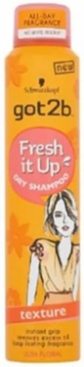 Schwarzkopf Got2b Texture Droge Shampoo 200ml