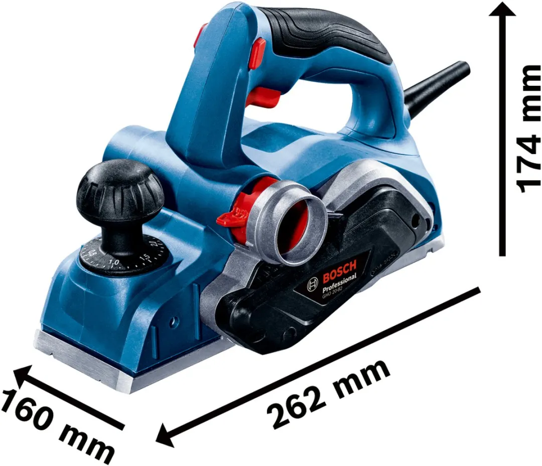 Bosch Professional GHO 20-82 Schaafmachine - 700W
