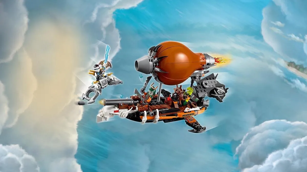 LEGO Ninjago Aanvalszeppelin 70603 - 294 Stukken