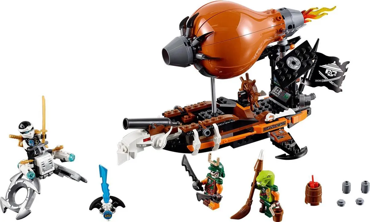 LEGO Ninjago Aanvalszeppelin 70603 - 294 Stukken