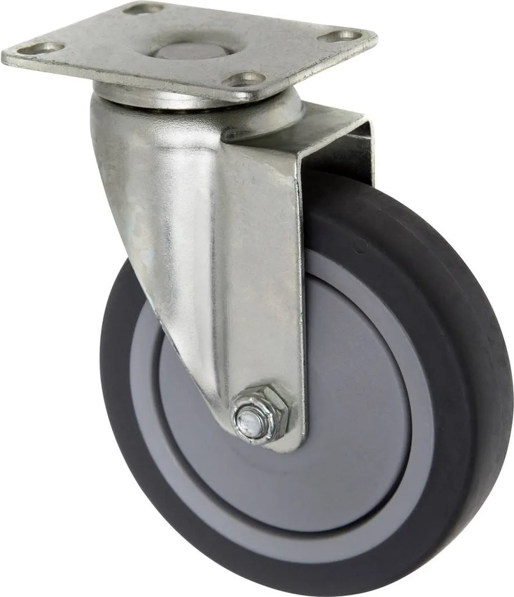 TOOLCRAFT TO-5137917 Zwenkwiel 100mm - 65kg