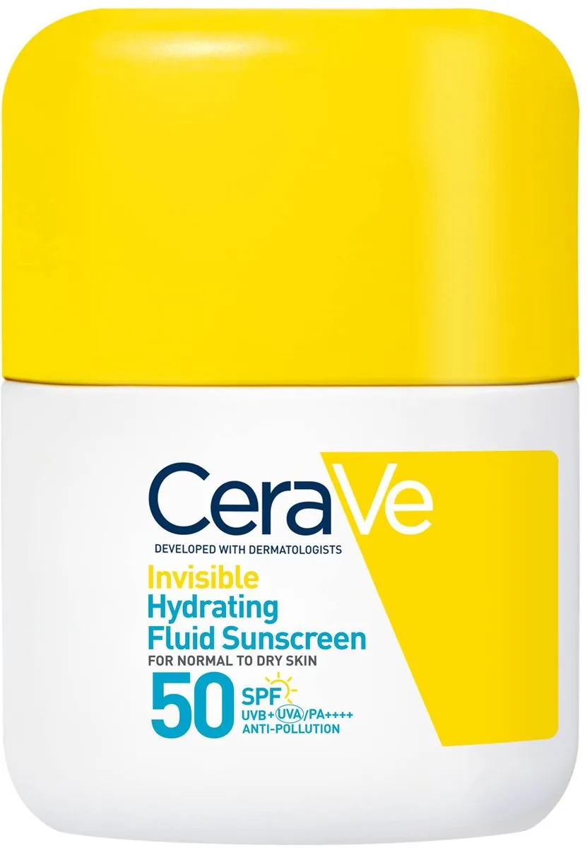 CeraVe Onzichtbare Hydraterende Zonnebrand Fluide SPF 50 - 50ml