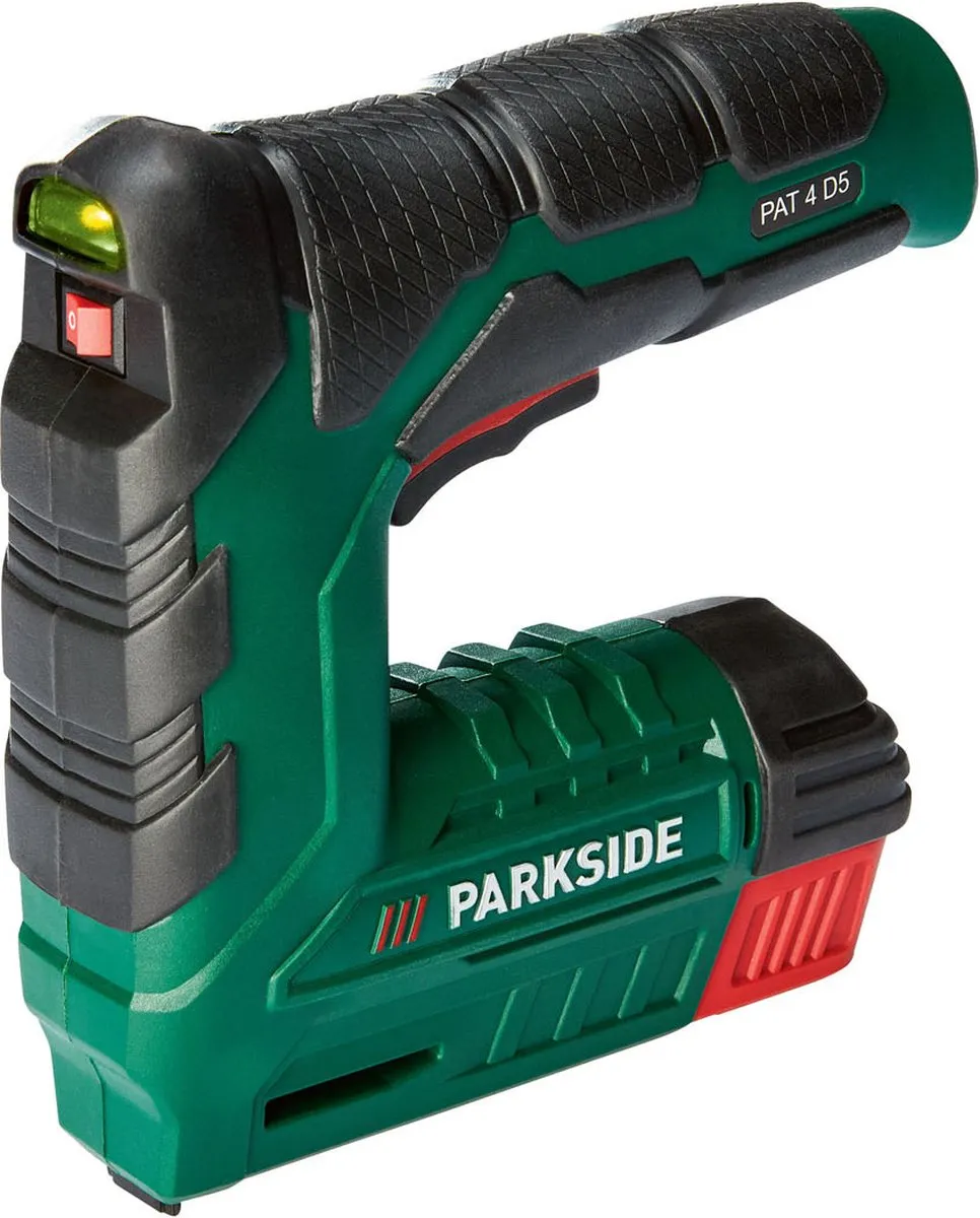 PARKSIDE Tacker Accu - 2000mAh - 4-12mm Nietjes & 6-10x1,2mm Spijkers
