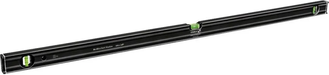 Stabila Dark Shadow 20032 Waterpasset - 60cm/120cm 0.5 mm/m