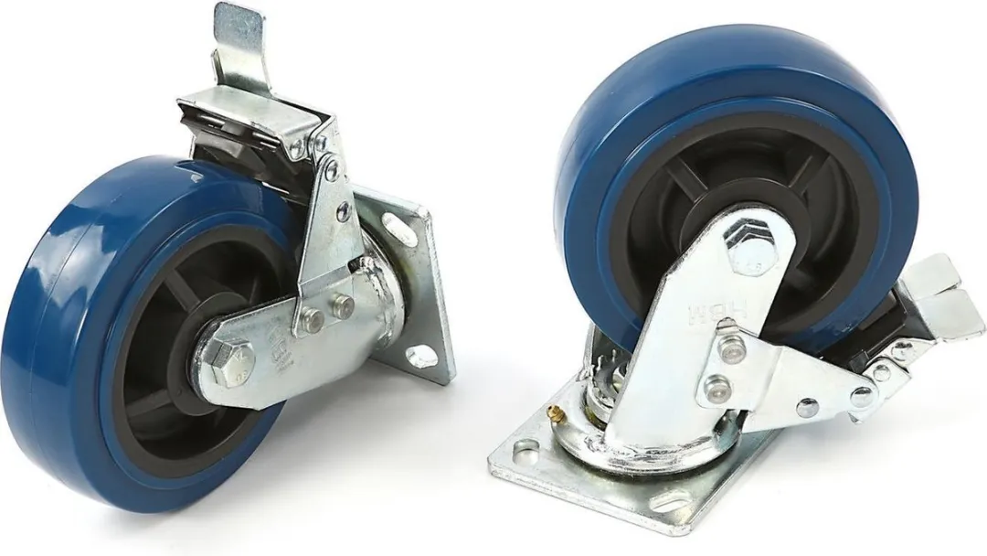 HBM Profi 150mm Zwenkwiel met Rem