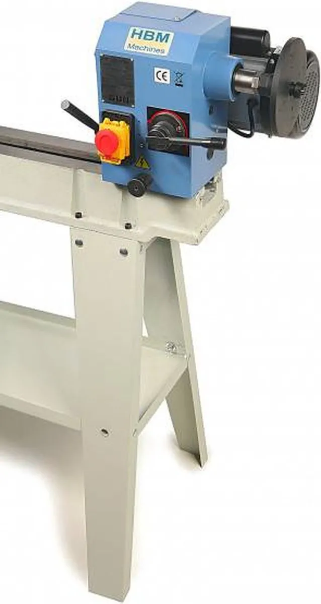 HBM 230V Variabele Houtdraaibank met Boorhamer
