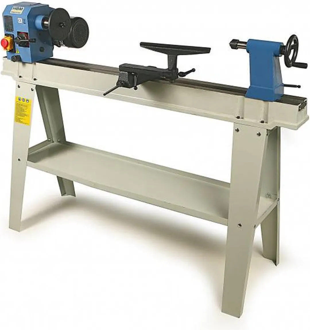HBM 230V Variabele Houtdraaibank met Boorhamer