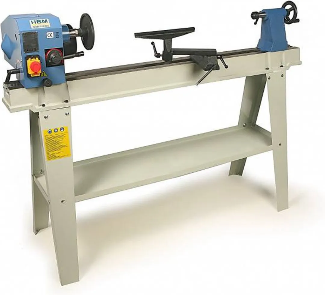 HBM 230V Variabele Houtdraaibank met Boorhamer