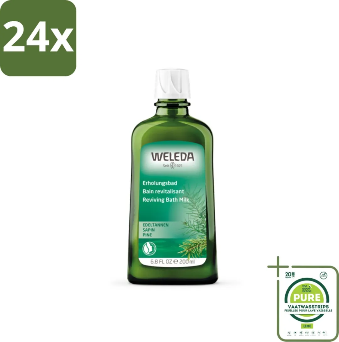 Weleda Zilverspar Verkwikkingsbadmelk 200ml