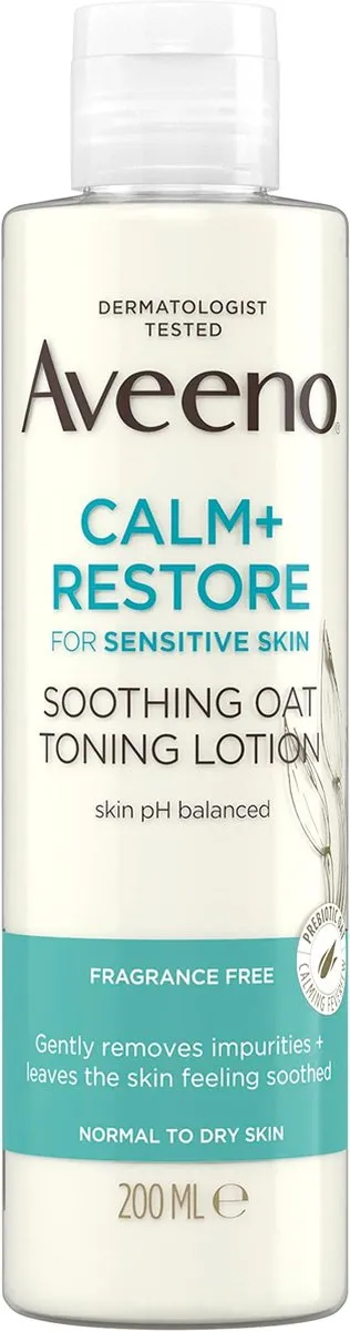 Aveeno Face Calm and Restore Soothing Toner 200ml