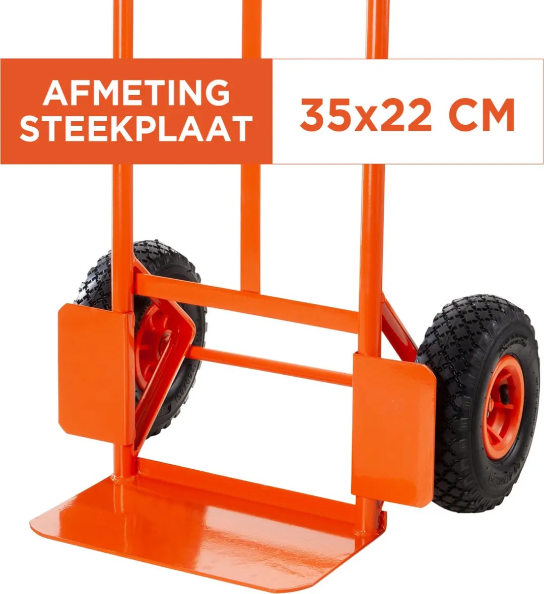 BLACK+DECKER BXWT-H301 Steekwagen - 120kg - Oranje