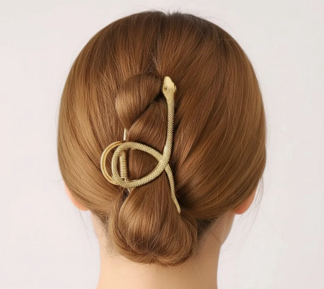 NuveX Goudkleurige Haarclip
