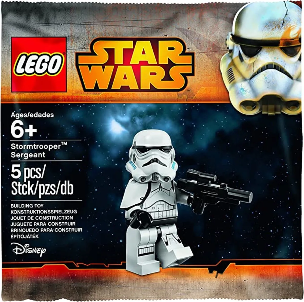 LEGO Stormtrooper Sergeant 5002938 - 1 Minifiguur - 5 Stukken