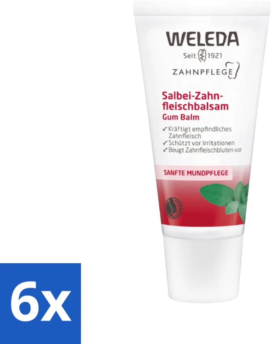 Weleda Tandvleesbalsem 30ml - 6 Stuks